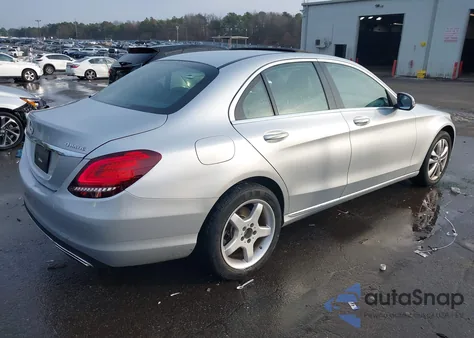 2019 Mercedes-Benz C 300 4Matic из США, поврежденный, VIN WDDWF8EB6KR516241